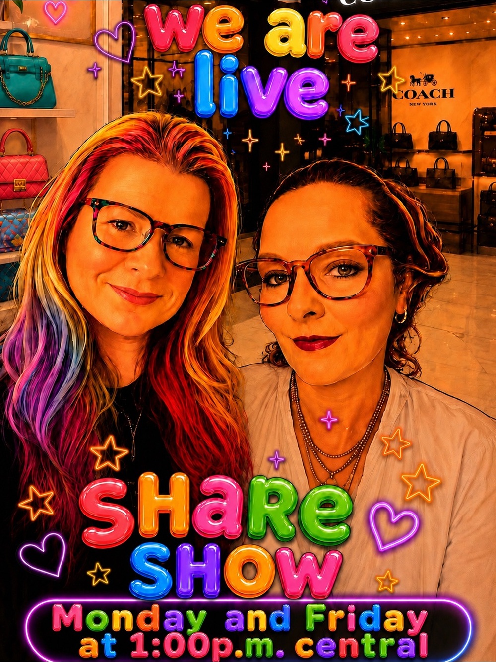 SELL TOGETHER SHARE SHOW!
Like this listing to be notified of when we are live.